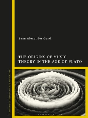 cover image of The Origins of Music Theory in the Age of Plato